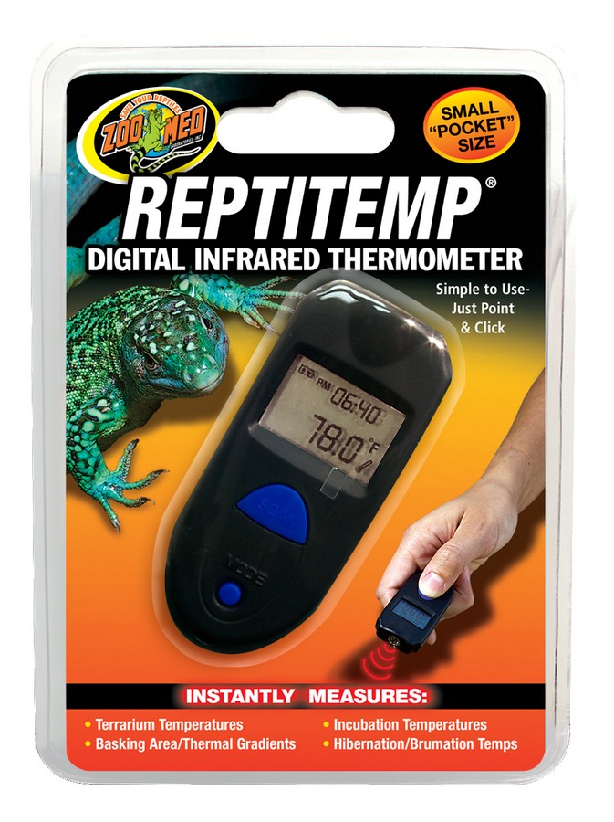 Reptile Basics PE2 Infrared Thermometer Temp Gun Please See  Pictures/Description