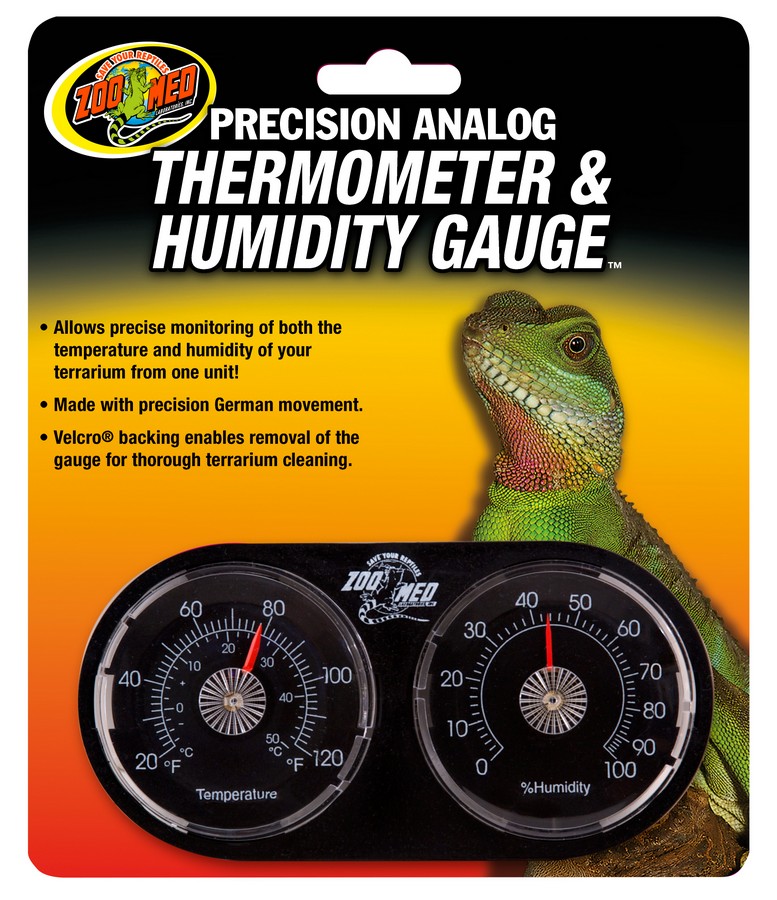 Zoo Med Analog Reptile Thermometer 976197 097612300208
